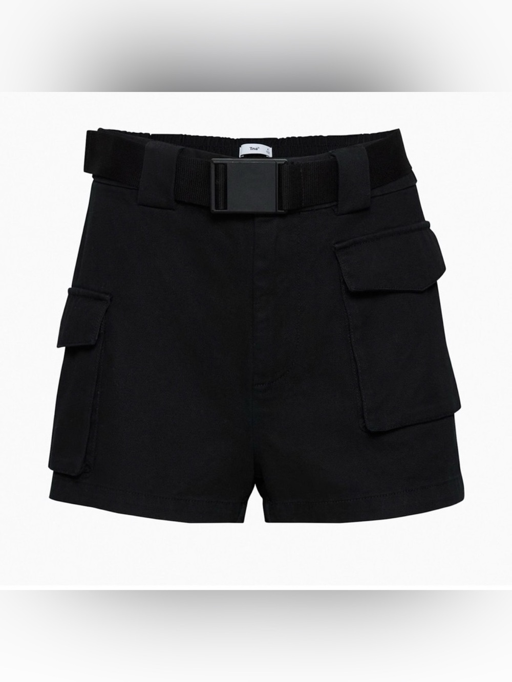 Aritzia TNA High-Rise Cargo 3” Shorts with Belt